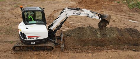 Bobcat E62 excavator specs (2013 